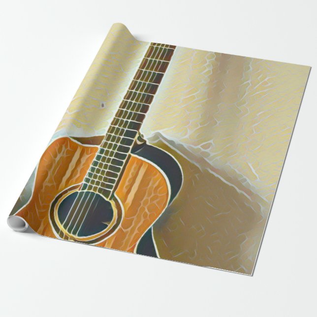 Best bassist ever wrapping paper (Unrolled)