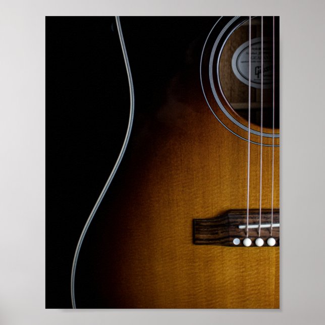 Best Bassist Gift Poster (Front)