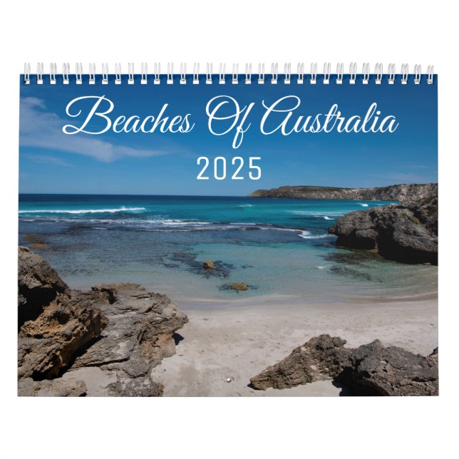 Best Beaches of Australia Down Under 2021 Calendar (Cover)