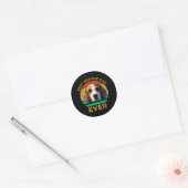 Best Beagle Dad Ever Classic Round Sticker (Envelope)