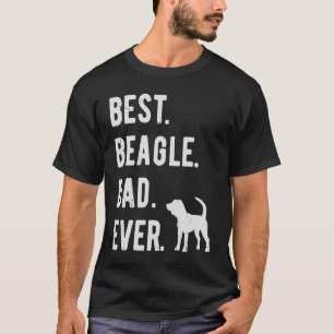 Best Beagle Dad Ever  Mens Beagle Dog  Dad T-Shirt