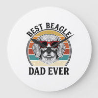 Best Beagle Dad Ever Vintage Beagle Shirt Design_1