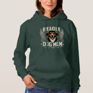 Best Beagle Dog Mum Ever - Beagle Dog Lover Gift Hoodie