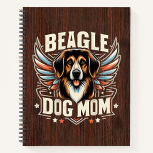 Best Beagle Dog Mum Ever - Beagle Dog Lover Gift Notebook