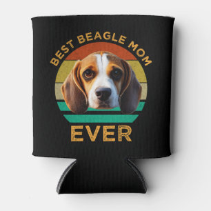 Best Beagle Mum Ever Can Cooler