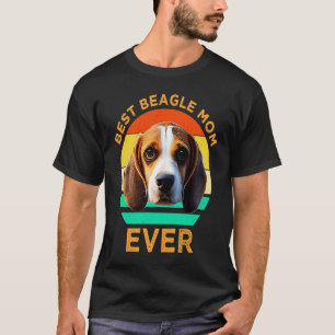 Best Beagle Mum Ever Cute Beagle Dog T-Shirt