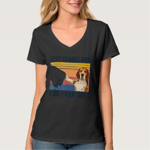 Best Beagle Mum Ever Dog Mum Mothers T-Shirt