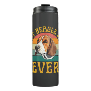Best Beagle Mum Ever, Funny Beagle Dog Canine Thermal Tumbler