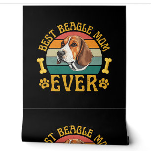 Best Beagle Mum Ever, Funny Beagle Dog Canine Wallpaper