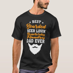 Best Bearded Beer Lovin' Pembroke Welsh Corgi Dad T-Shirt