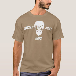 Best bearded biker Dad 2 T-Shirt
