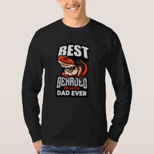 Best Bearded Dragon Dad Ever Funny Bearded Dragon T-Shirt