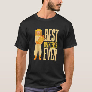 Best Beekeeper Ever Beekeeping Honeybee T-Shirt