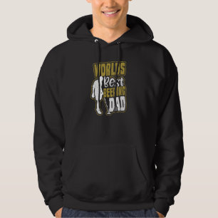 Best Beeping Dad  Metal Detecting Hoodie