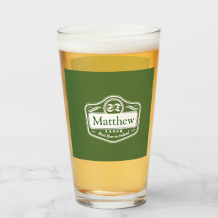 Best Beer Personalised Mug Glass