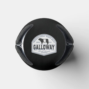 Best Belted Galloway Cattle Breed Badge Belties Can Cooler