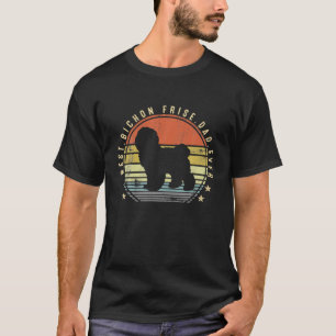 Best Bichon Frise Dad Ever Daddy Gifts Dog Lover T-Shirt