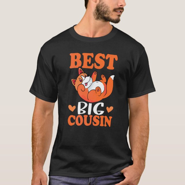 Best Big Cousin   T-Shirt (Front)