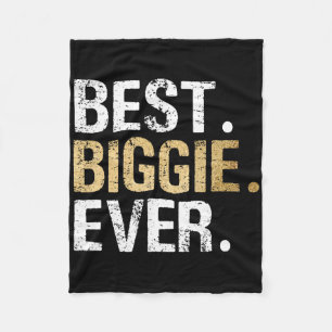 Best Biggie Ever Special Grandpa Fleece Blanket