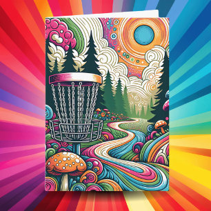 Best Birthday by Par   Retro Disc Golf Card
