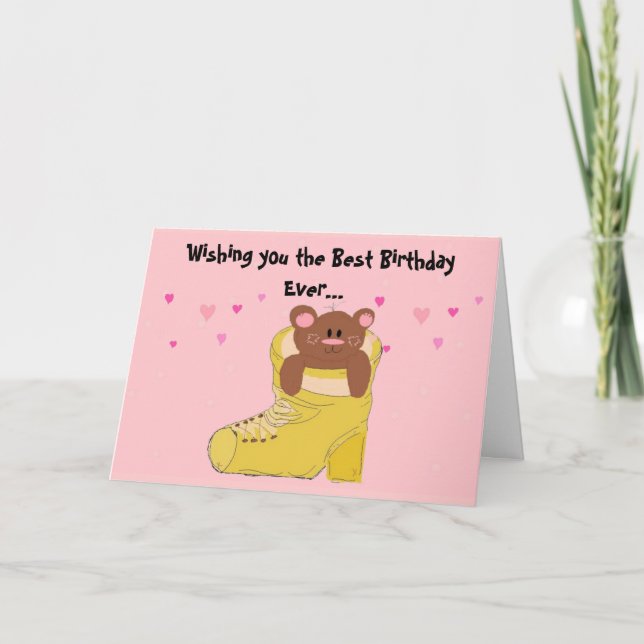Best Birthday Ever Card (Front)