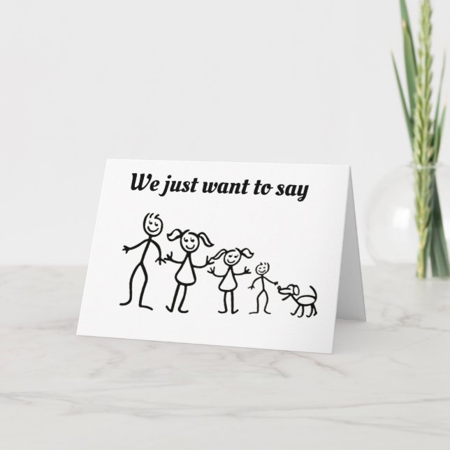 **BEST BIRTHDAY EVER** FROM OUR FAMILY TO **YOU** CARD (Front)