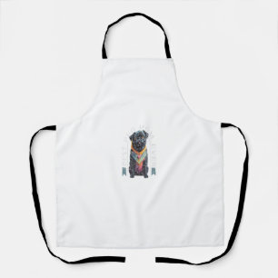 Best Black Pug Mum Ever Pugs Owner Pug Lovers Pug Apron