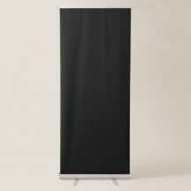 Best Black Vertical Retractable Banner