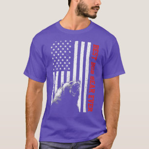 Best Bob Bear Ever USA American Flag Father's Day  T-Shirt