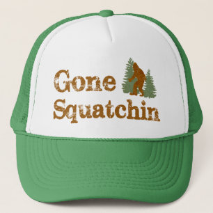Best Bobo's Gone Squatchin Trucker Hat Ever!