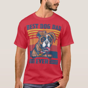 Best Boer Dad Ever Funny Dog Dad Father's Day  T-Shirt