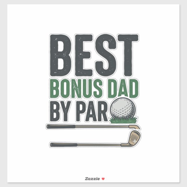 Best Bonus Dad by Par Golf Shirt Design_1 (Sheet)