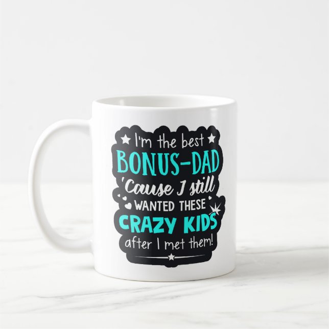 Best Bonus-Dad Coffee Mug (Left)