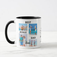 Best Bonus Dad Ever Stepdad 4 Photo Father's Day
