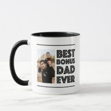 Best Bonus Dad Ever Stepdad Stepfather Gift Photo