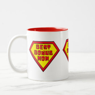 Best Bonus Mum Mother's Day Two-Tone Coffee Mug