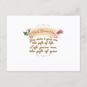 Best Bonus Mum Postcard