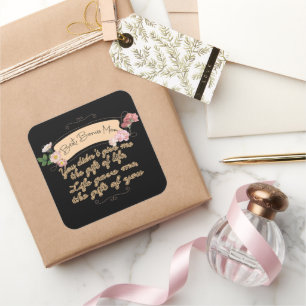 Best Bonus Mum Square Sticker