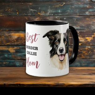 Best Border Collie Dog Mum Mug