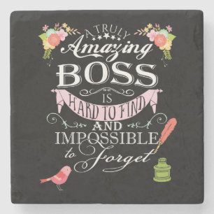Best Boss Appreciation Gift Coaster