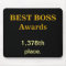 Best Boss Awards Practical Joke Funny Insult Gift