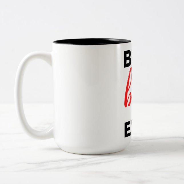 Best Boss Ever 2 Two-Tone Coffee Mug (Left)