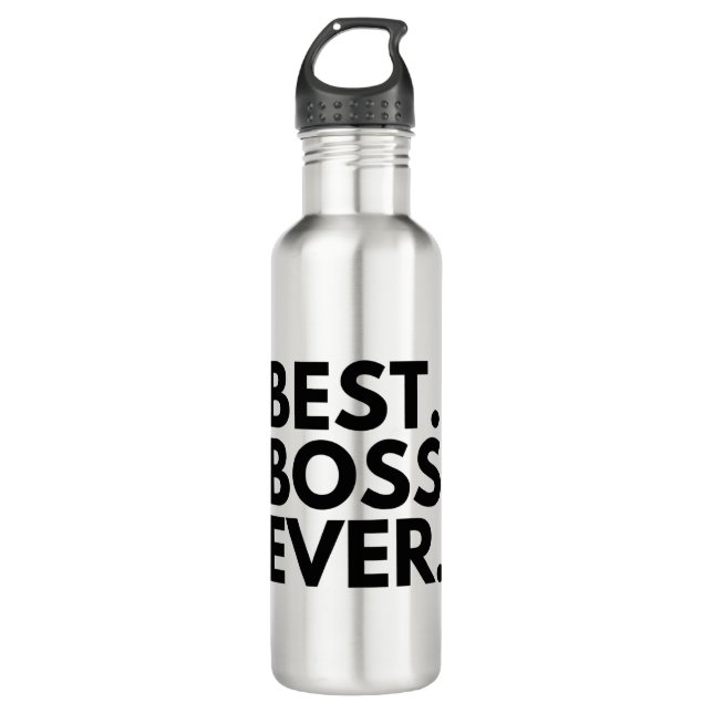 BEST BOSS EVER 710 ML WATER BOTTLE (Front)