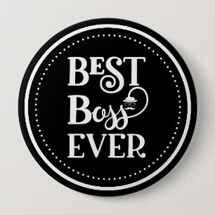 Best Boss Ever Button