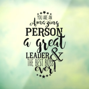 Best boss ever button badge shop sign 