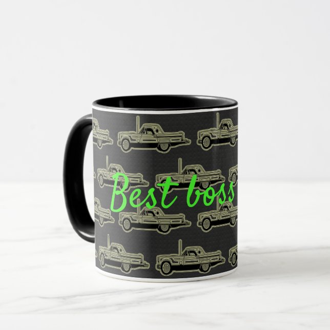 Best boss ever mug (Front Left)