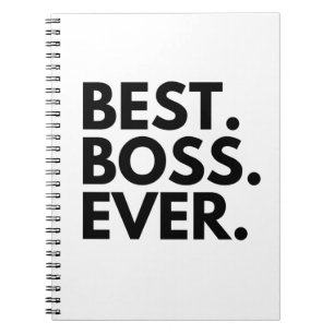 BEST BOSS EVER NOTEBOOK