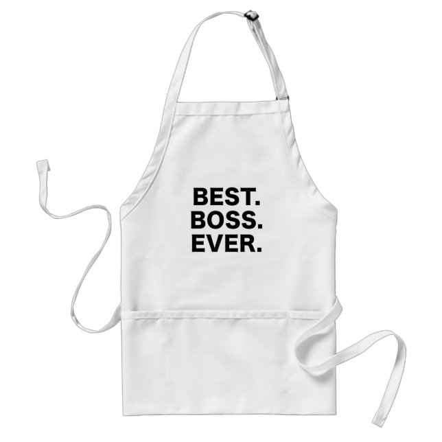 Best Boss Ever Standard Apron (Front)