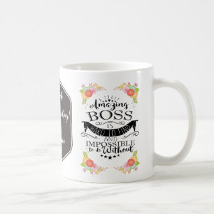 best boss mug, customised mug, amazing boss coffee mug
