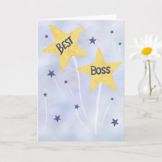 Best Boss Shooting Stars Card